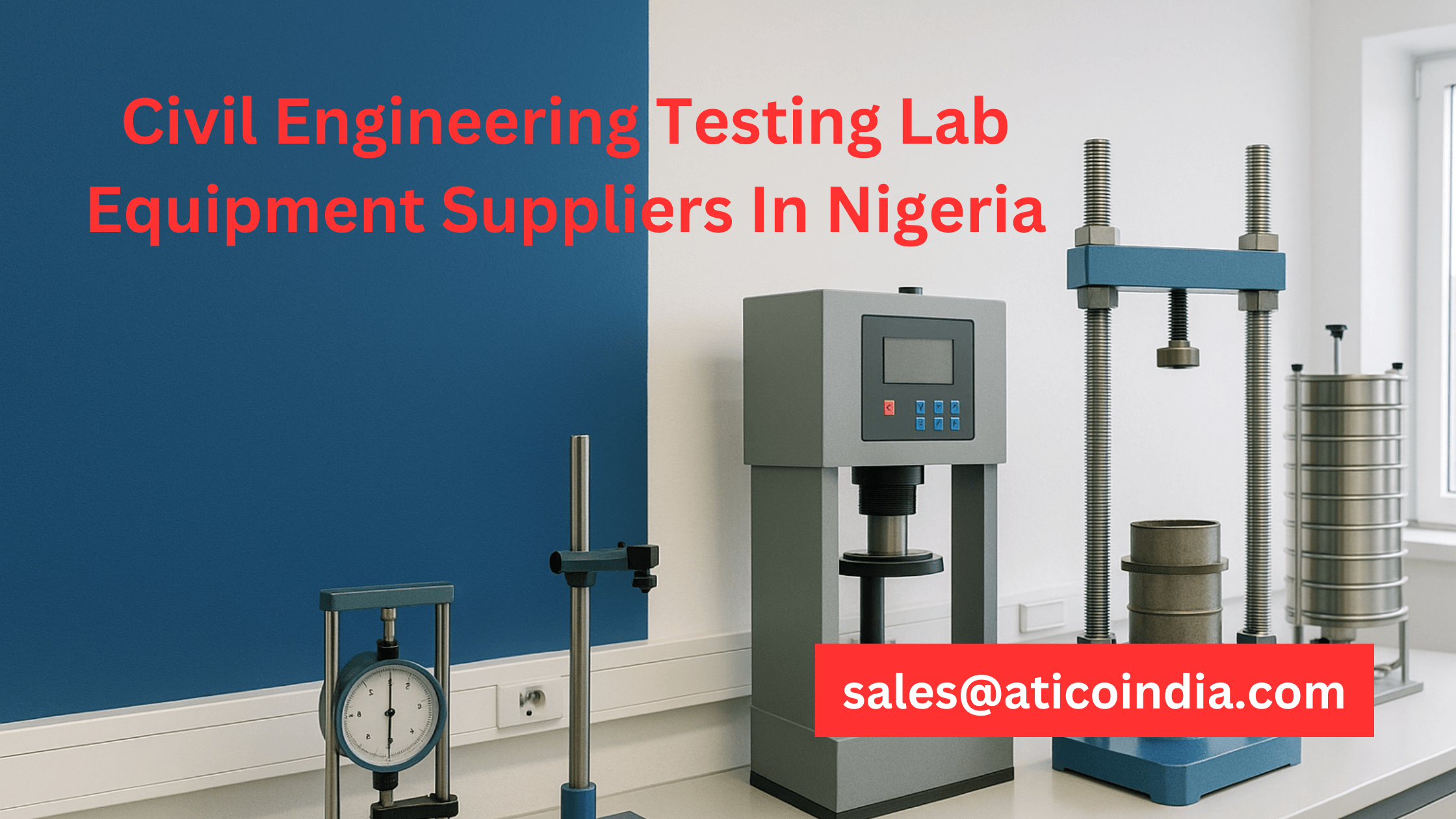 Civil Engineering Testing Lab Equipments Suppliers in Nigeria