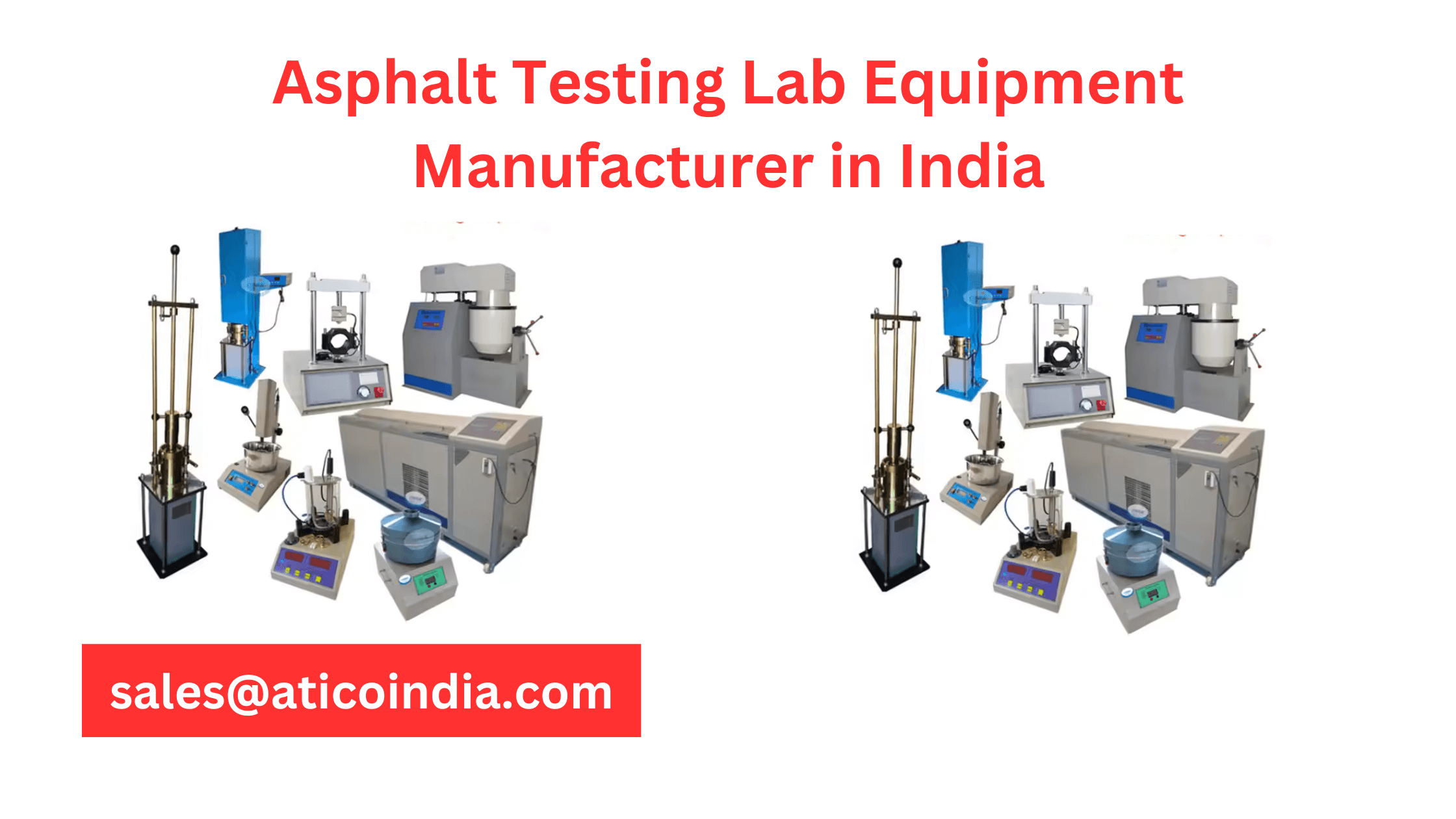 Asphalt Testing Lab Equipment Manufacturer
