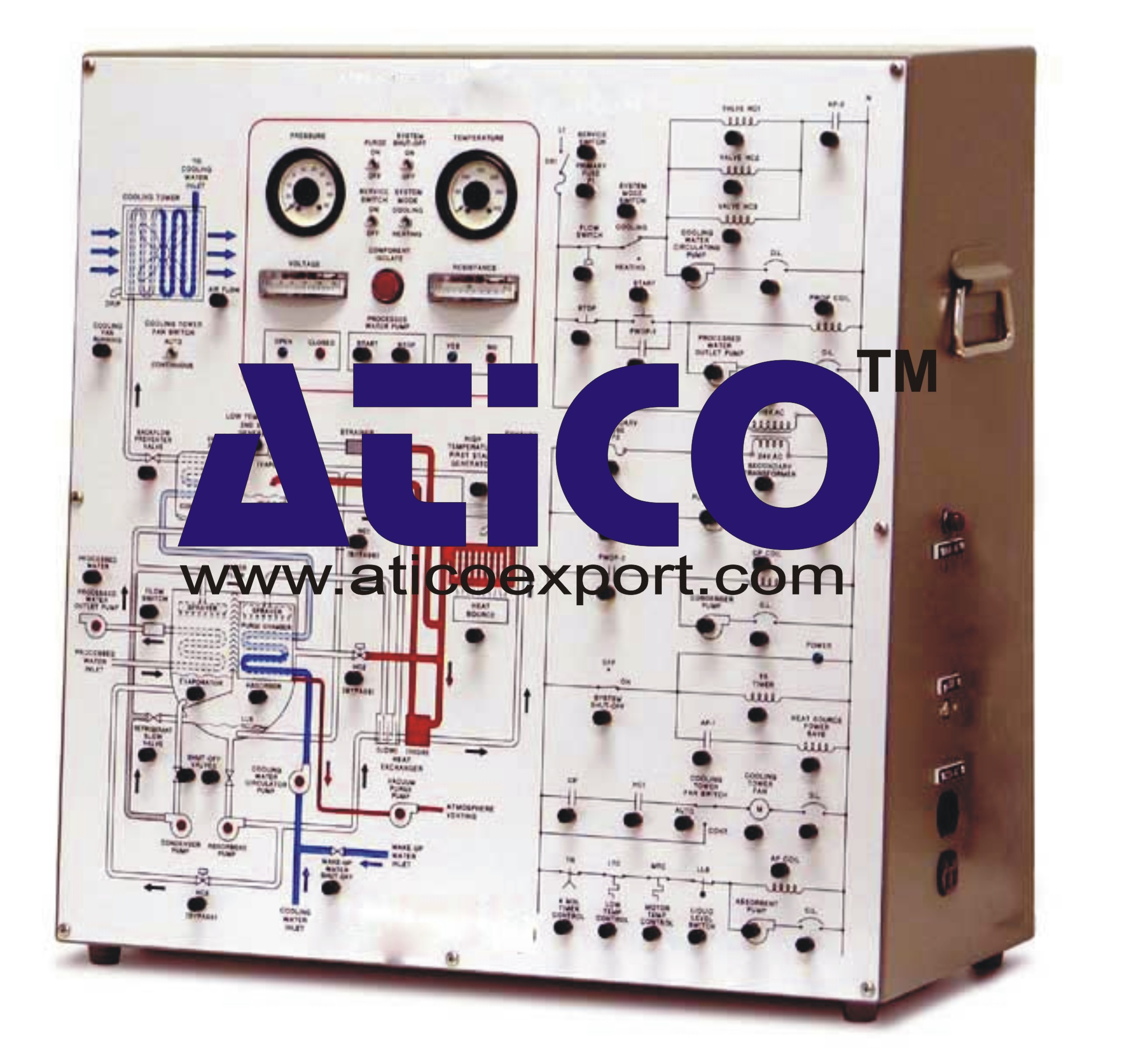 Absorption Chiller Heater Simulator W- Computer