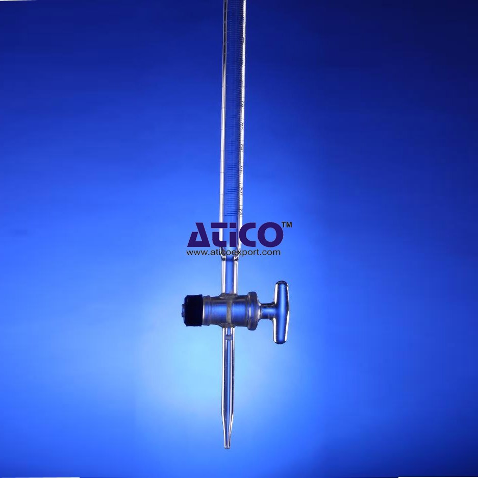 Burette, With Straight Bore Glass Stopcock 