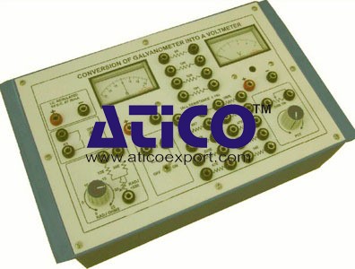 Conversion of Galvanometer Into a Voltmeter