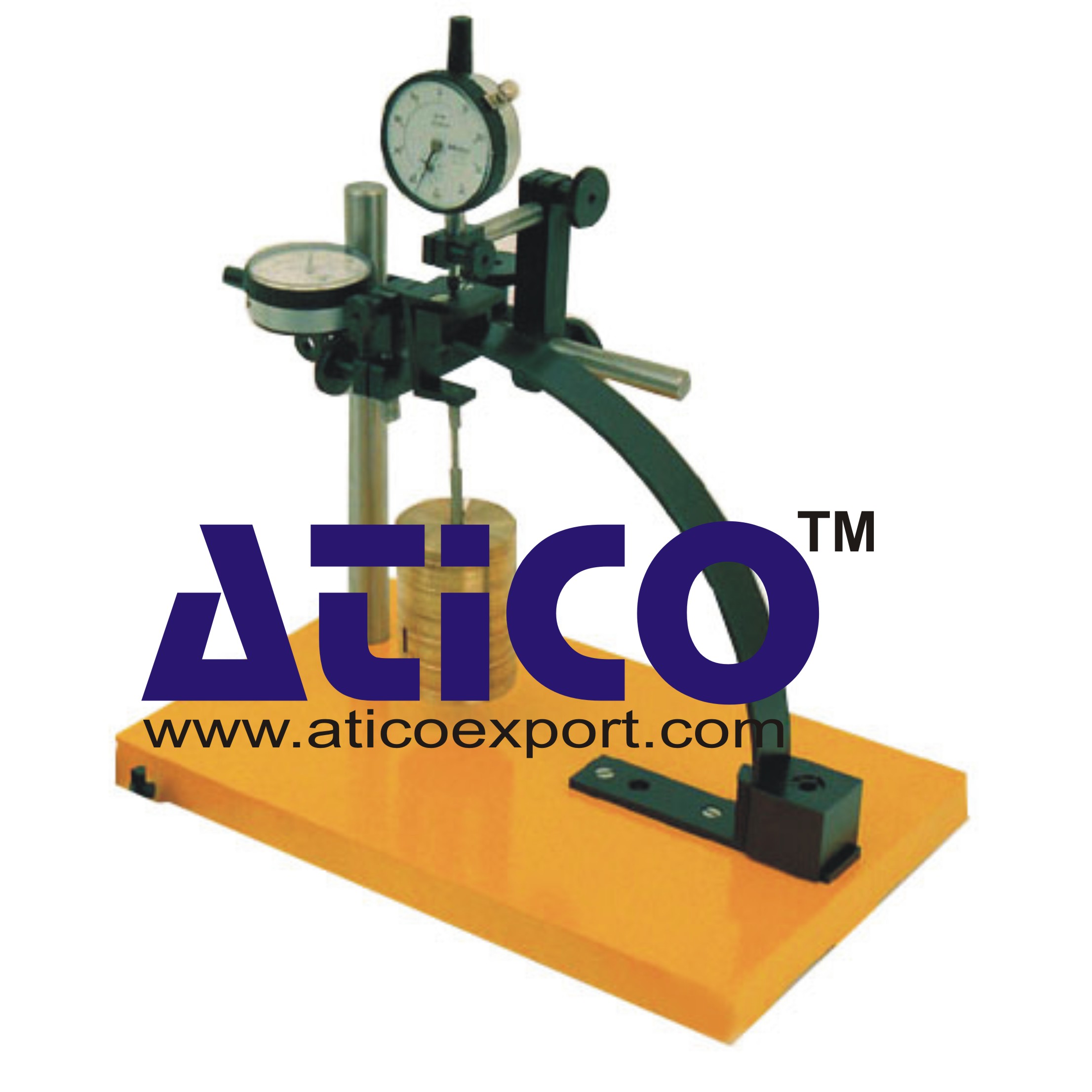 Deflection of Curved Member Apparatus