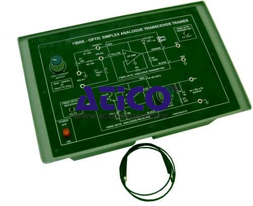 Fibre-Optic Simplex Analogue Transceiver Trainer