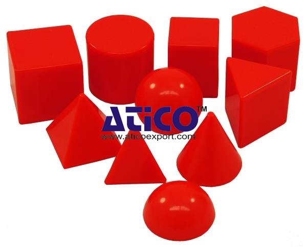 Geometric Shapes (Plastic 3D)