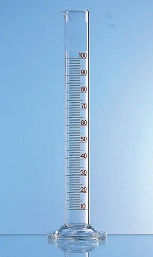 Graduated glass cylinder 500ml