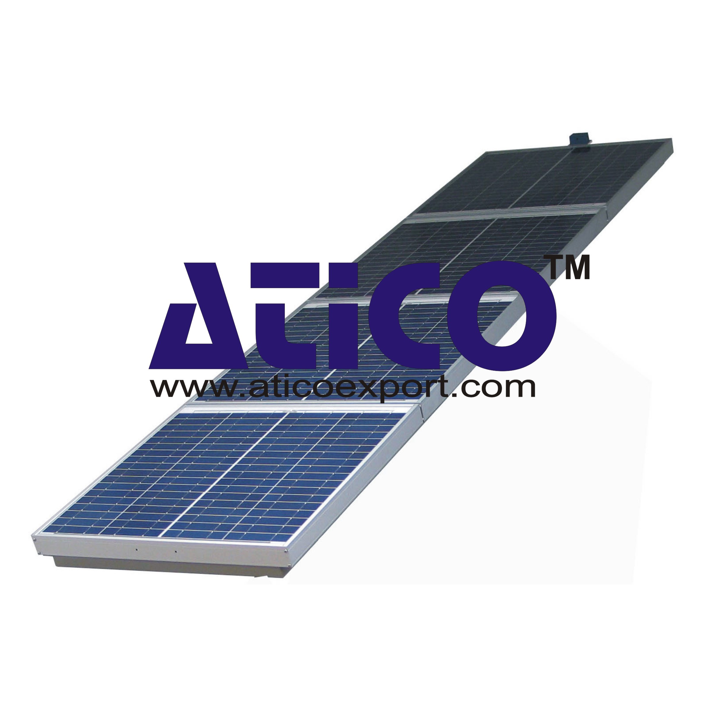Mobile Solar Array With Solar Tracking System