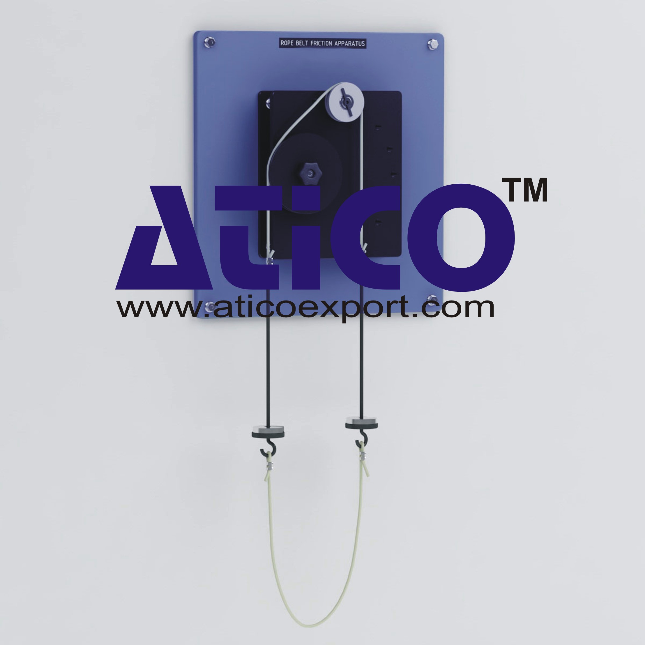 Rope Belt Friction Apparatus