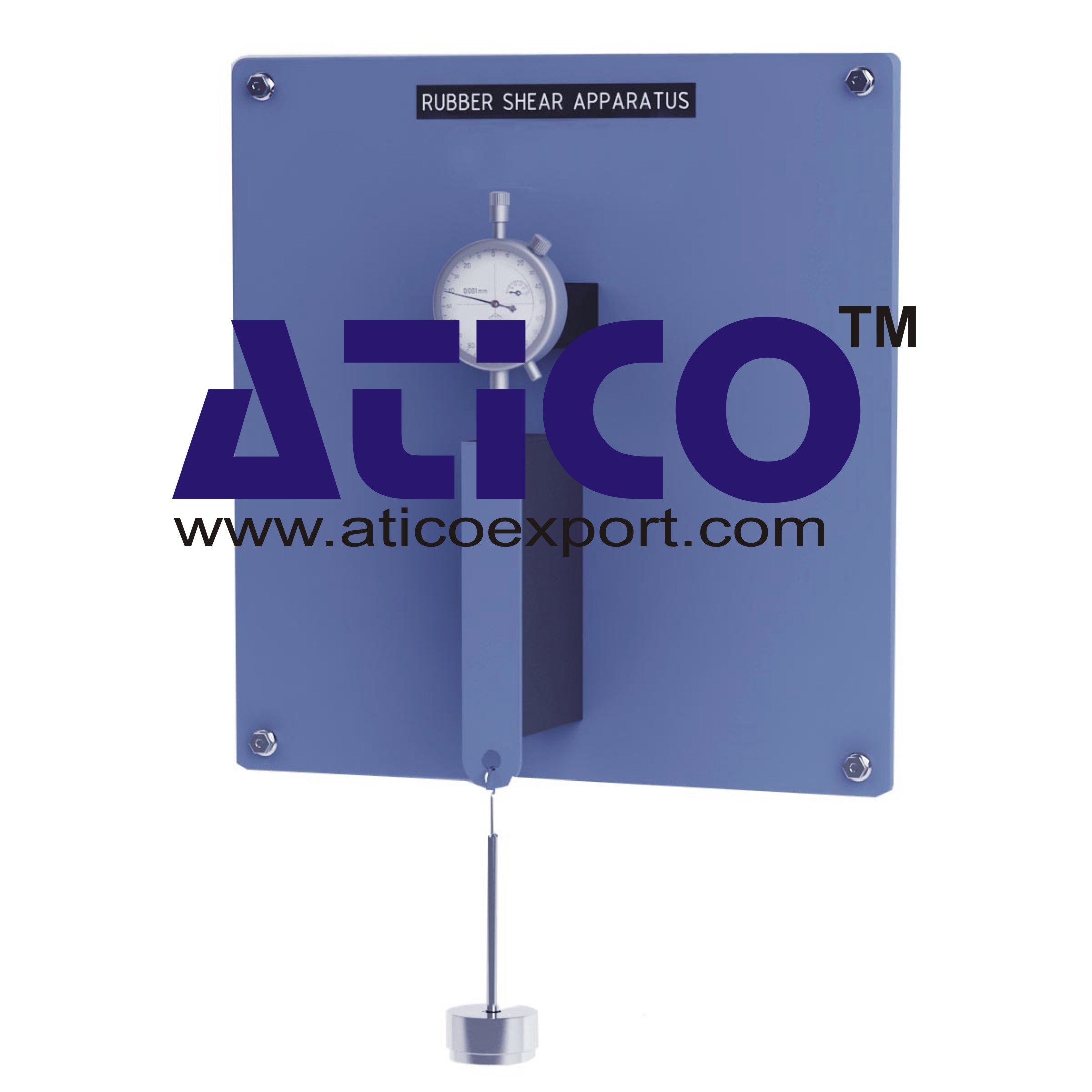 Rubber Shear Apparatus