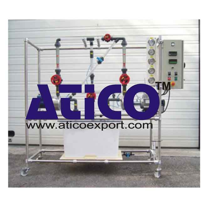 Series And Parallel Pump Test Bench With Torque And Speed Measurement