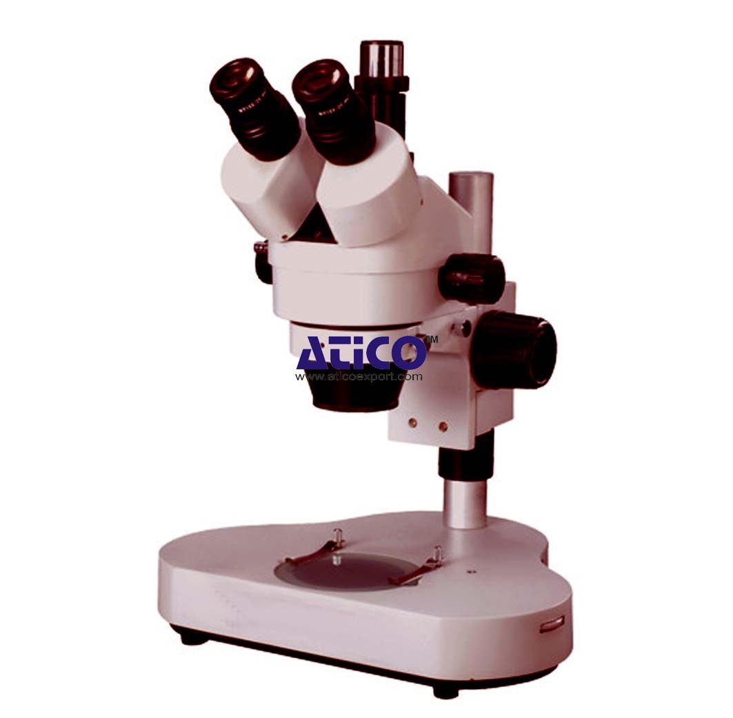 Stereo Zoom Trinocular Microscope