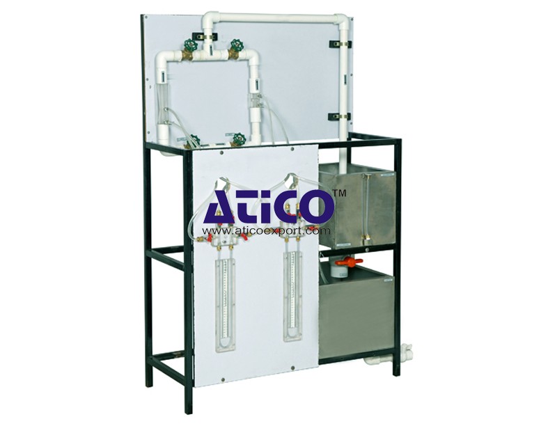 Venturimeter and Orifice Meter Test Rig