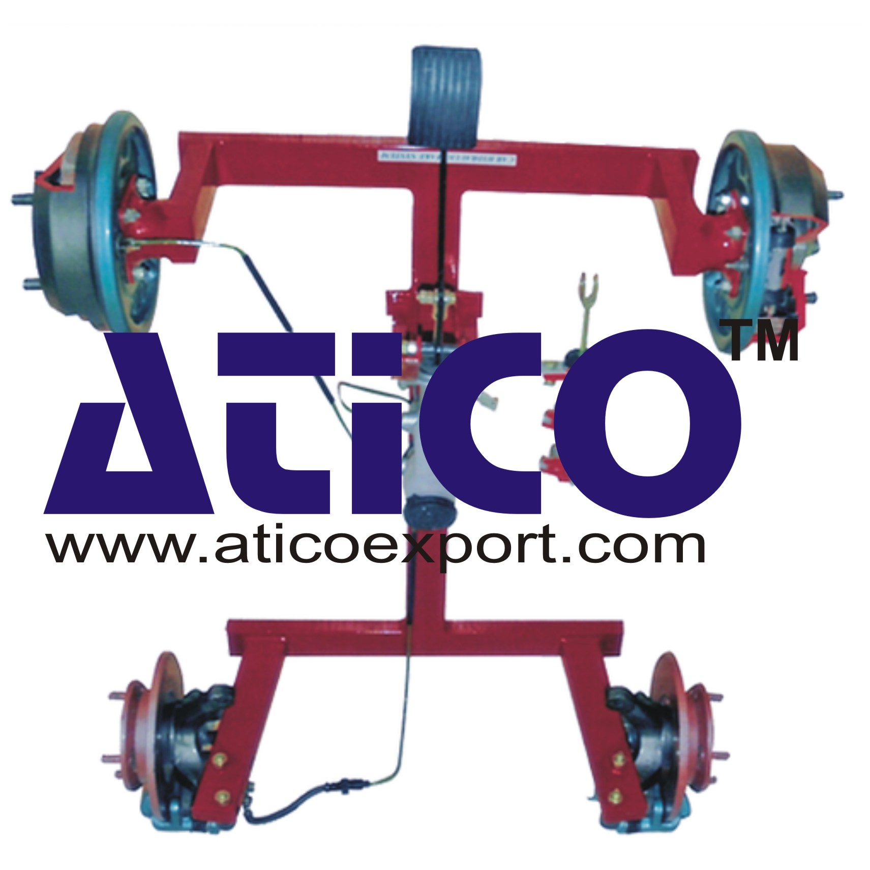 Working Model OF Different Types of Brakes