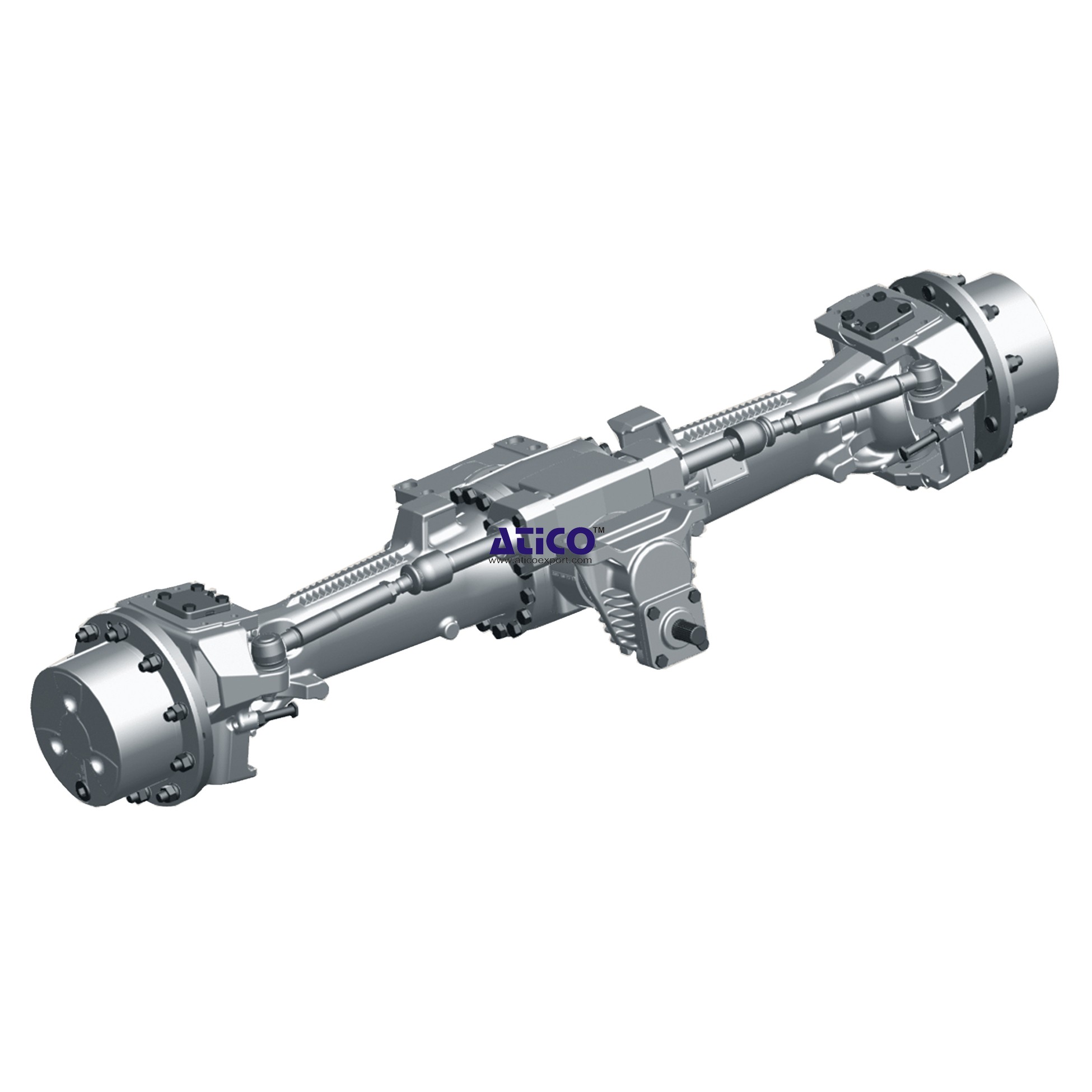 Working Model of Tractor Steering