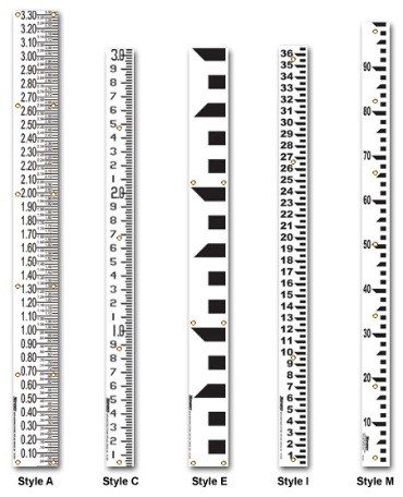 Staff Gauge For Surface Water Level Measurement